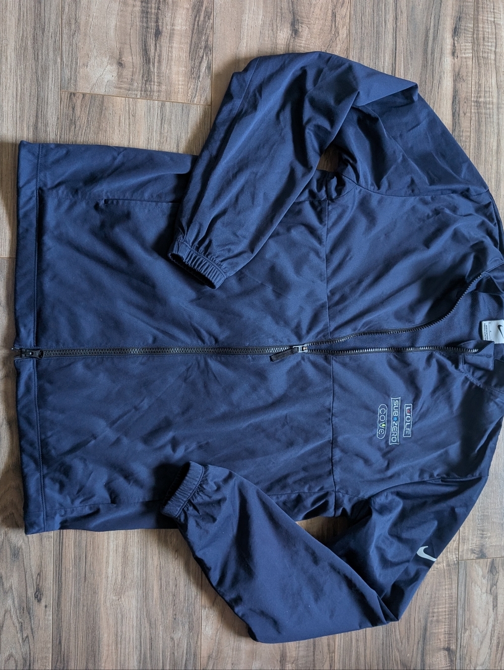 Nike Navy Blue Full-Zip Jacket